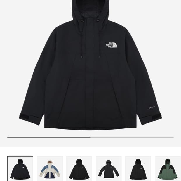 [M] 노스페이스 하이마운틴 자켓 블랙