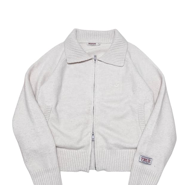 트루릴리전 투웨이 니트집업