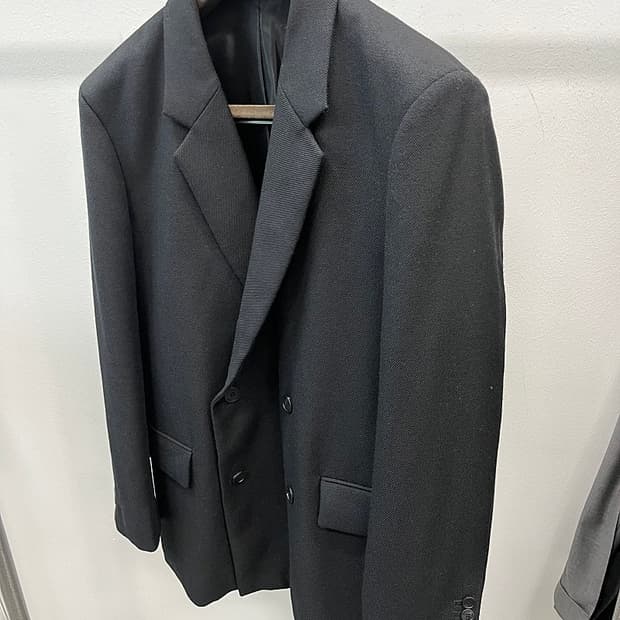 105) 솔리드옴므 오버 더블자켓 