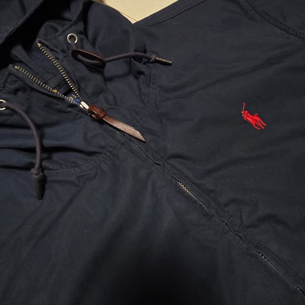 폴로 랄프로렌.바람막이 윈드브레이커 코튼자켓 M 후드자켓 