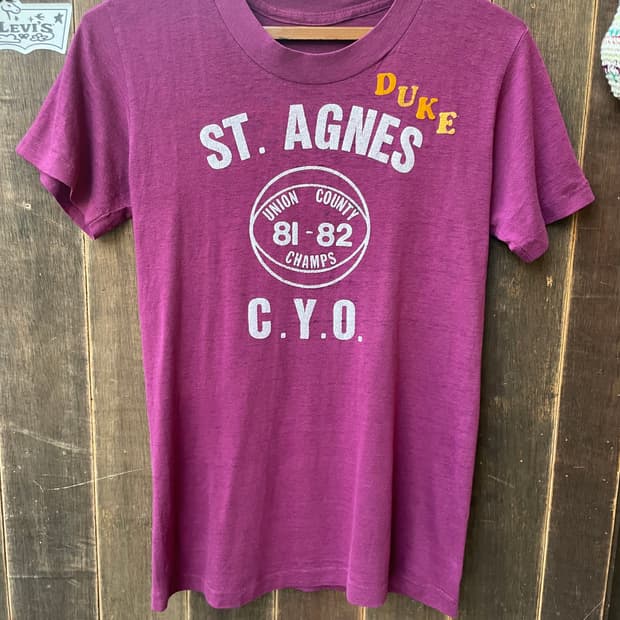1981–82 ST. AGNES C.Y.O. Vintage T-shirt