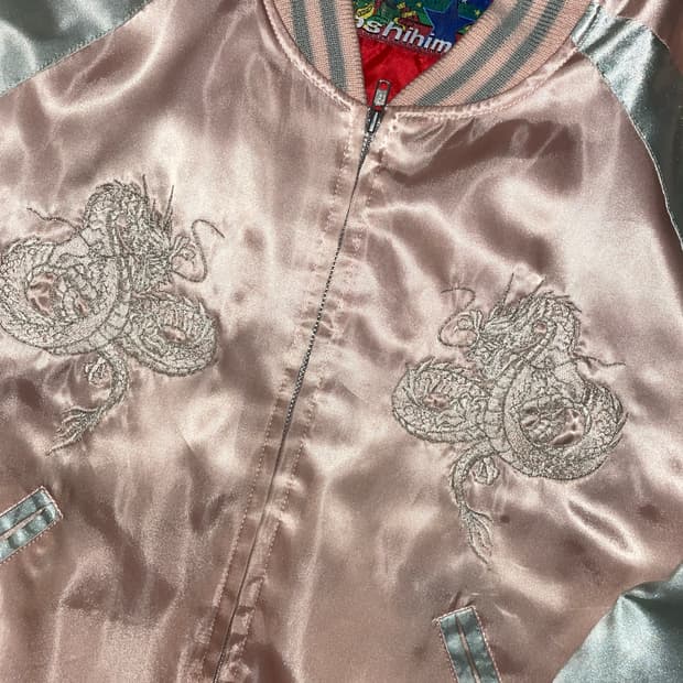 호시히메 백룡 자수 스카잔