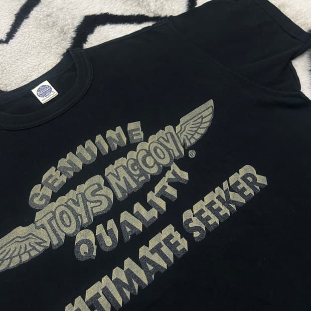 [XL]토이즈맥코이 프린팅 반팔/블랙