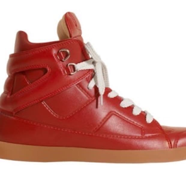 (270) 메종 마르지엘라 X H&M 하이탑 레드