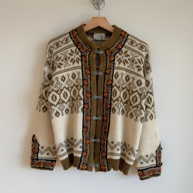 MADE IN NORWAY 울 가디건