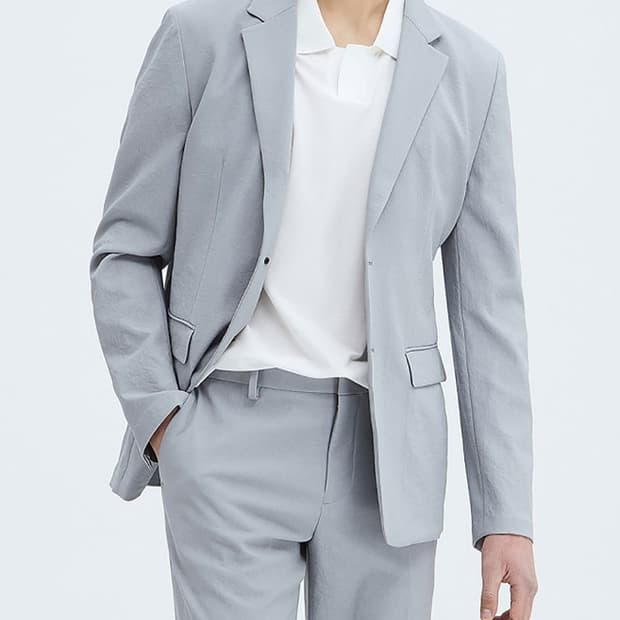 클럽모나코 썸머 시어서커 정장 셋업