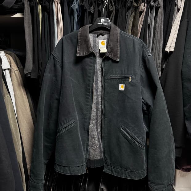 칼하트 디트로이트 J01 50사이즈 블랙