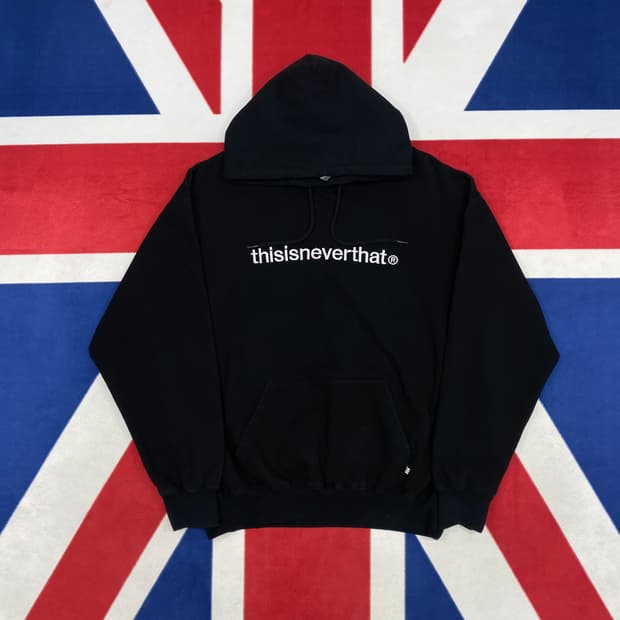 디스이즈네버댓 후드티 XL 