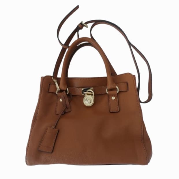 마이클 코어스 브라운 토트백 숄더백