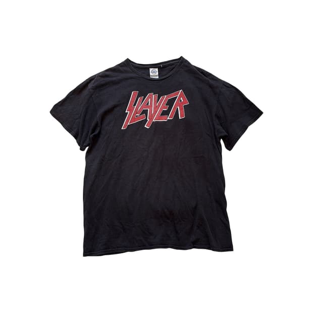 Vtg Slayer Band Tee