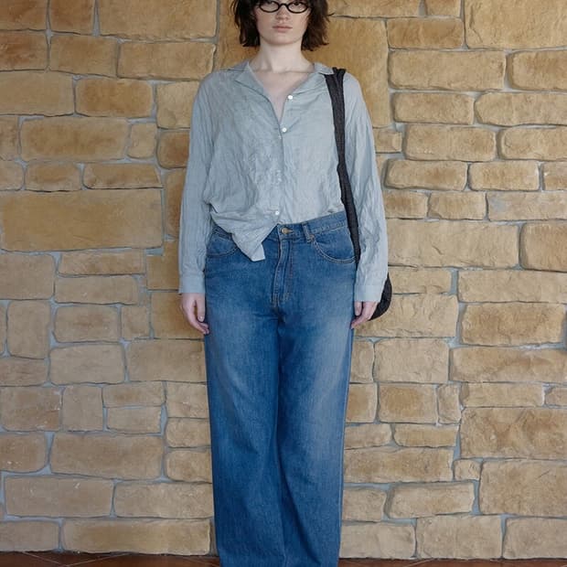 비아플레인 via martha stripe shirt