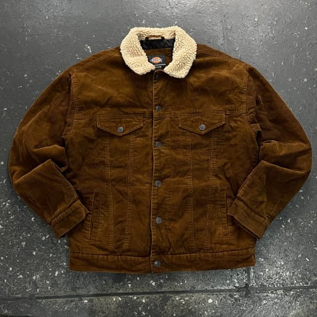 100 디키즈 코듀로이 쉐르파 자켓 