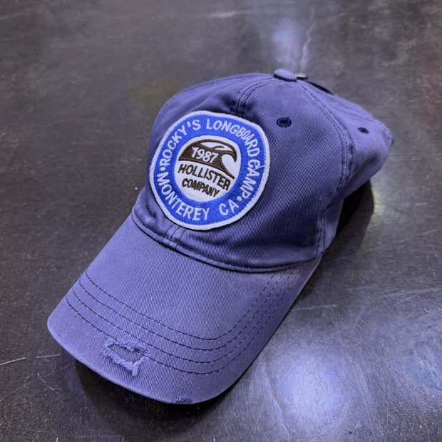 홀리스터 빈티지 데미지 볼캡 모자