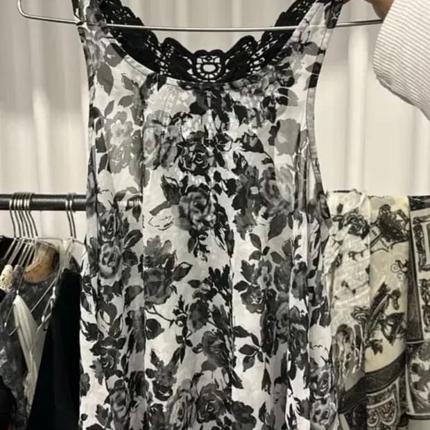 빈티지 오리엔탈 나시