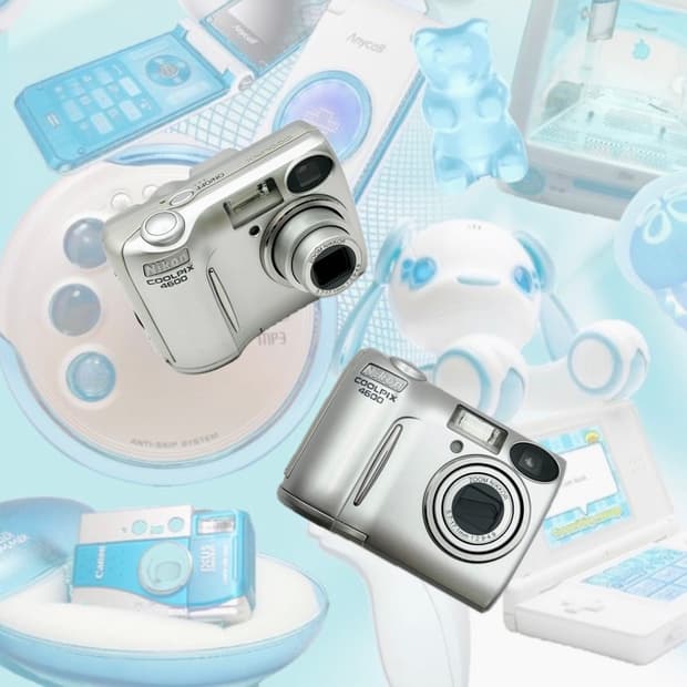 니콘 쿨픽스 4600 실버 디카 디지털 카메라