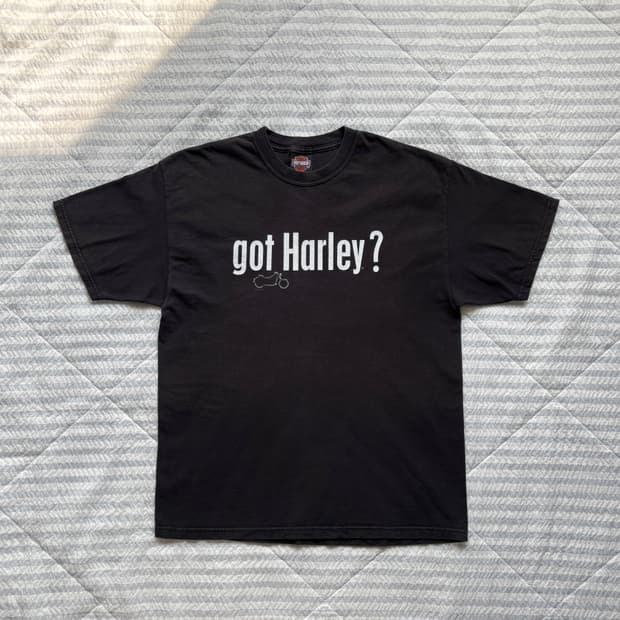 빈티지 할리데이비슨 got harley 반팔 티셔츠