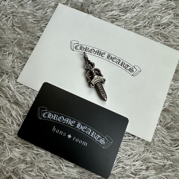 [OS] 정품 크롬하츠 더블대거 펜던트