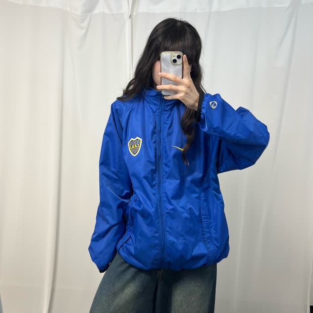 Nike blue CABJ Boca Juniors windbreaker 