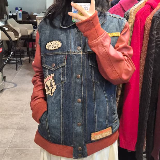 [NO.9] 리바이스 엔지니어드진 커스텀 데님 자켓