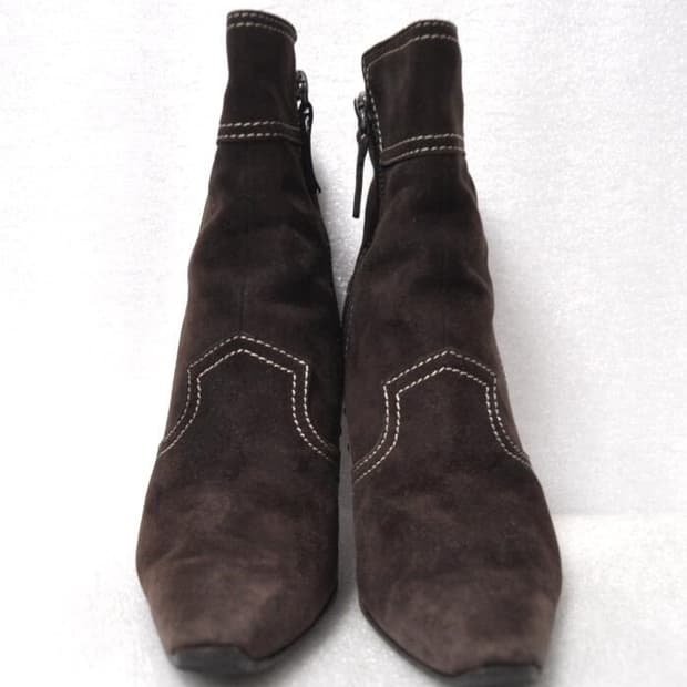 토즈(TODS)/여성스웨이드부츠(사이즈220)정품