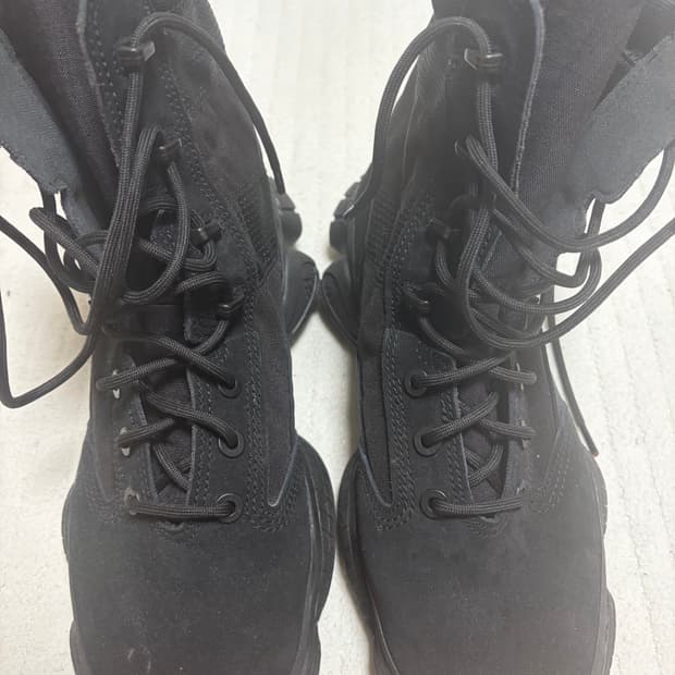 아디다스 이지 500 하이 택티컬 유틸리티 블랙 285