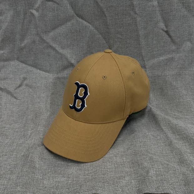 MLB 보스턴 야구 모자 베이지색 볼캡