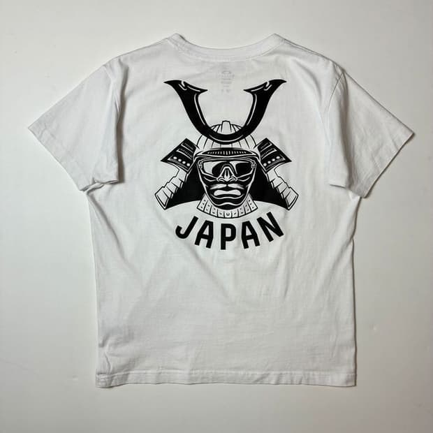 오클리 카부토 디자인 코튼 반팔 티셔츠 PN9468