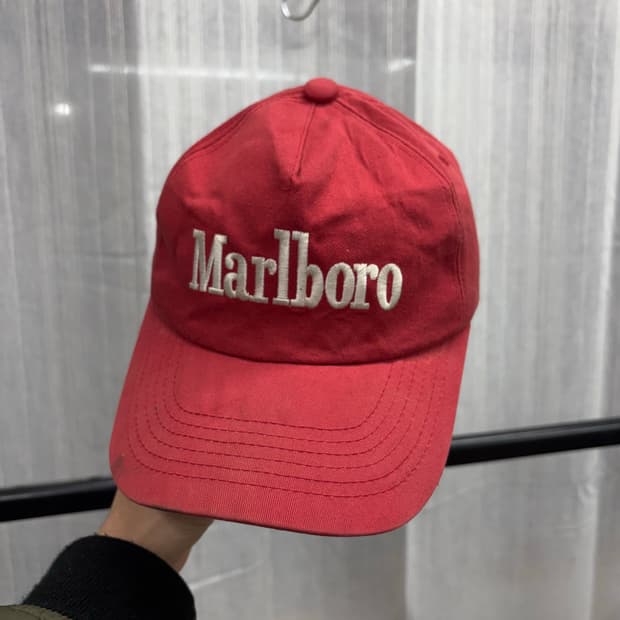 Marlboro 빈티지 말보로 볼캡 모자