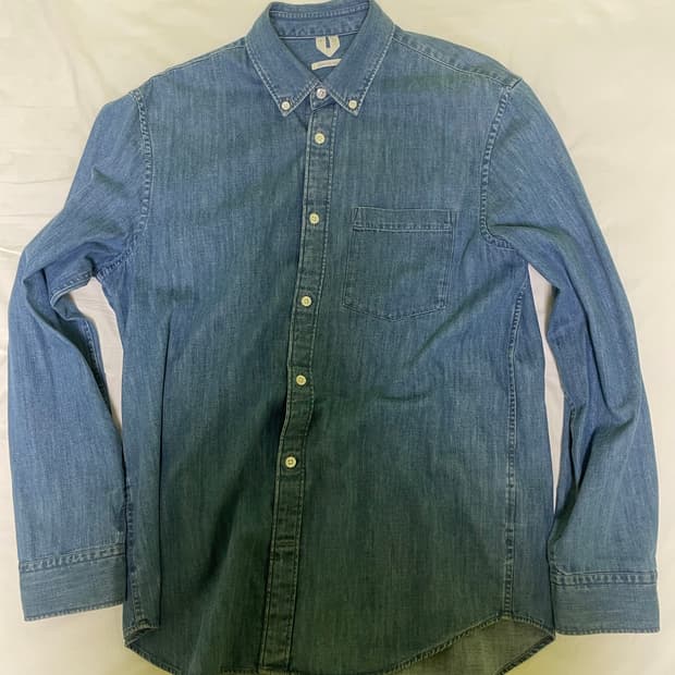 아르켓 맨즈 레귤러핏 데님 셔츠