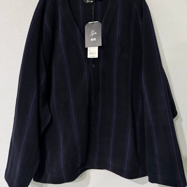 [XL] 유니클로 니들스 오버사이드 가디건 블랙