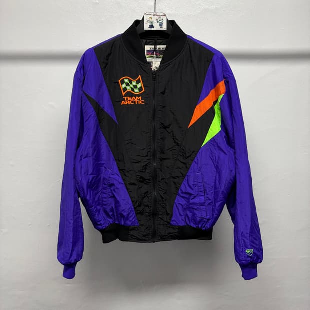 90S ARCTIC CAT NYLON BOMBER 1 [ 레이싱 자켓 ]