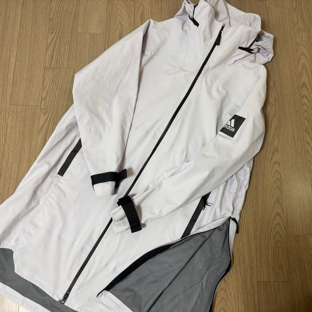 아디다스 마이쉘터 웨더코트 롱 바람막이자켓 남여공용 남90.95 여 라지