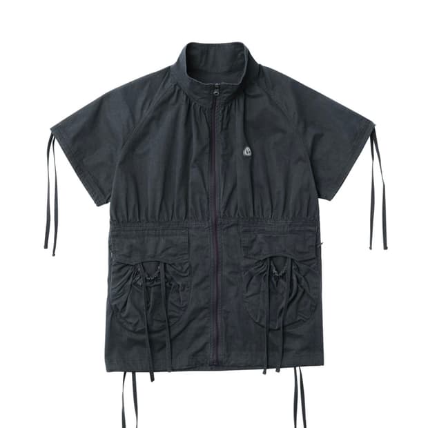 코이세이오 셔링 포켓 자켓 차콜