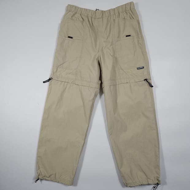 스투시 베이지 우븐팬츠 