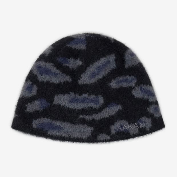Camouflage Fuzzy Beanie