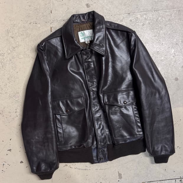 Gino Leathers A-2 가죽 자켓 