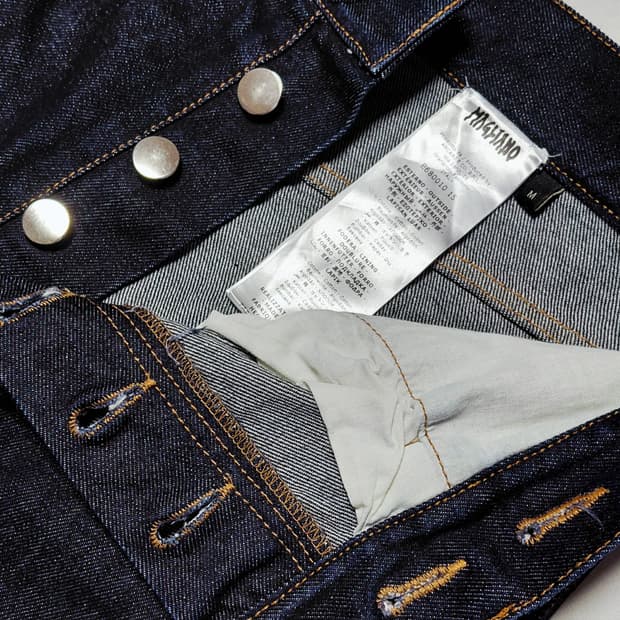 [M] 마리아노 Magliano 와이드 인디고 데님 팬츠