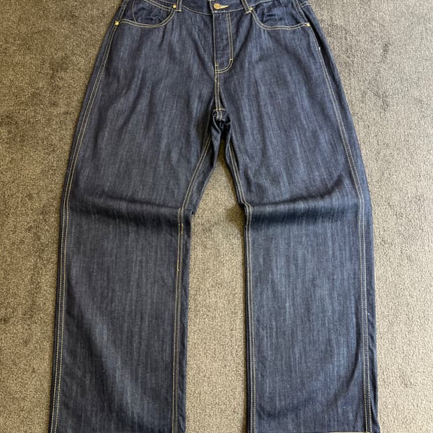 랭글러 생지 데님 팬츠