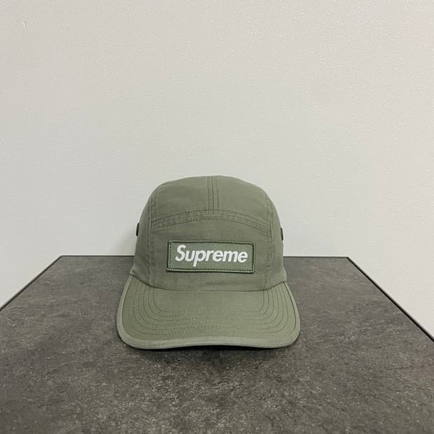 (OS) 슈프림 박스로고 캠프캡 모자 23fw 밀리터리 올리브 카키