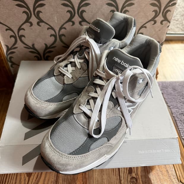 뉴발란스 992 그레이 신형 290사이즈