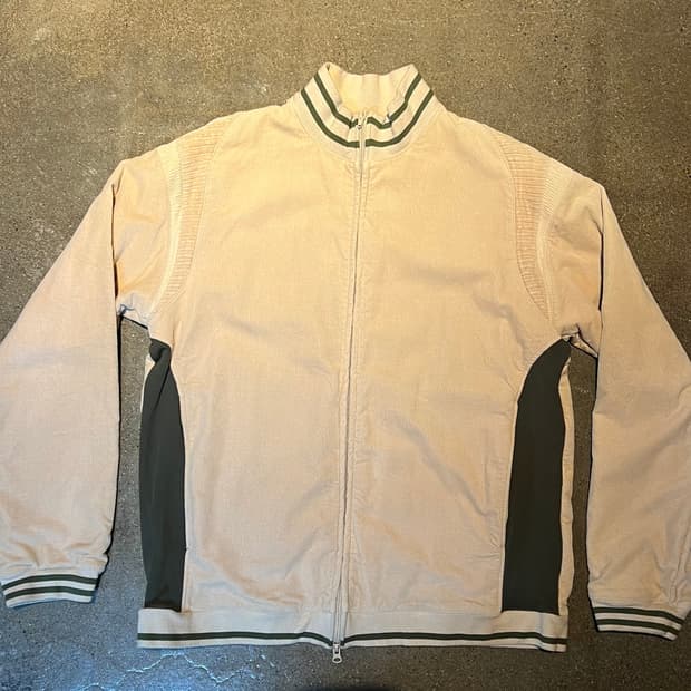 꼼데가르송 셔츠 코듀로이 집업 자켓 베이지 L