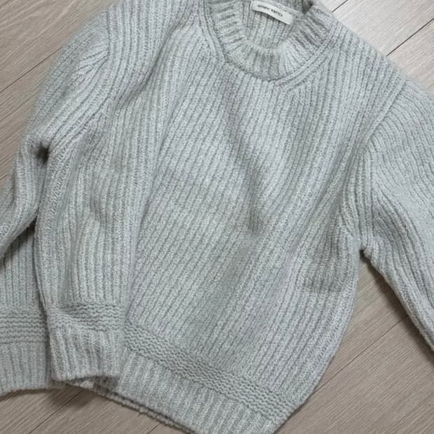 (절판상품)낫띵리튼 울 니트 그레이