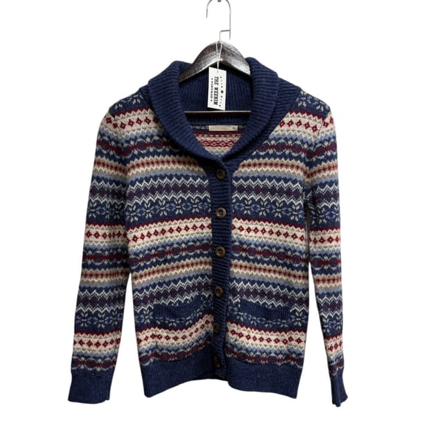 Japanese Vintage 울 혼방 가디건