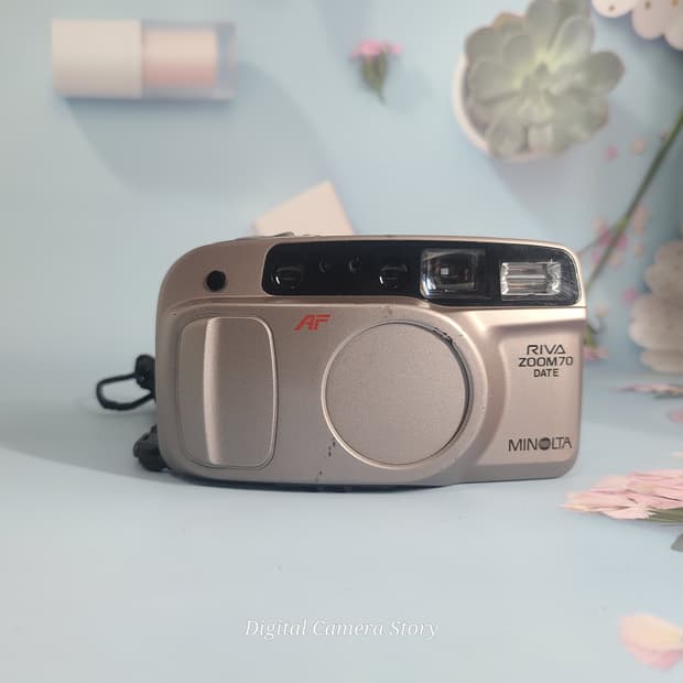 미놀타 리바 줌70 데이트 필름 카메라