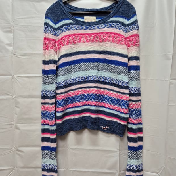 홀리스터 y2k 니트