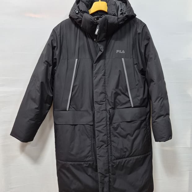 FILA 휠라 필라 블랙 롱패딩 남성 95