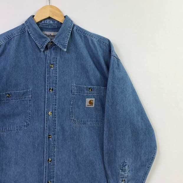 XL 칼하트 데님 셔츠