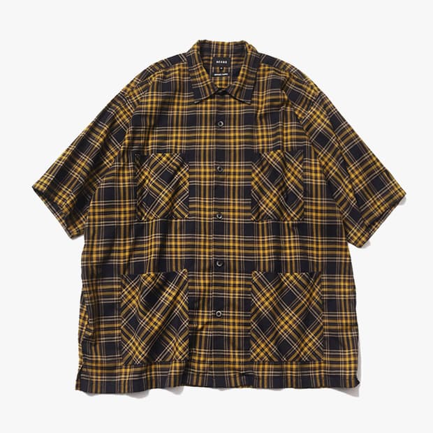 BEAMS - CHECK CUBA SHIRT