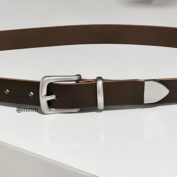 Daily western leather belt🤎