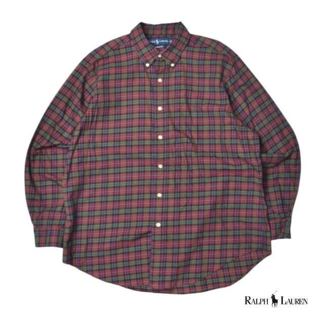 폴로 랄프로렌 체크 셔츠 남방 